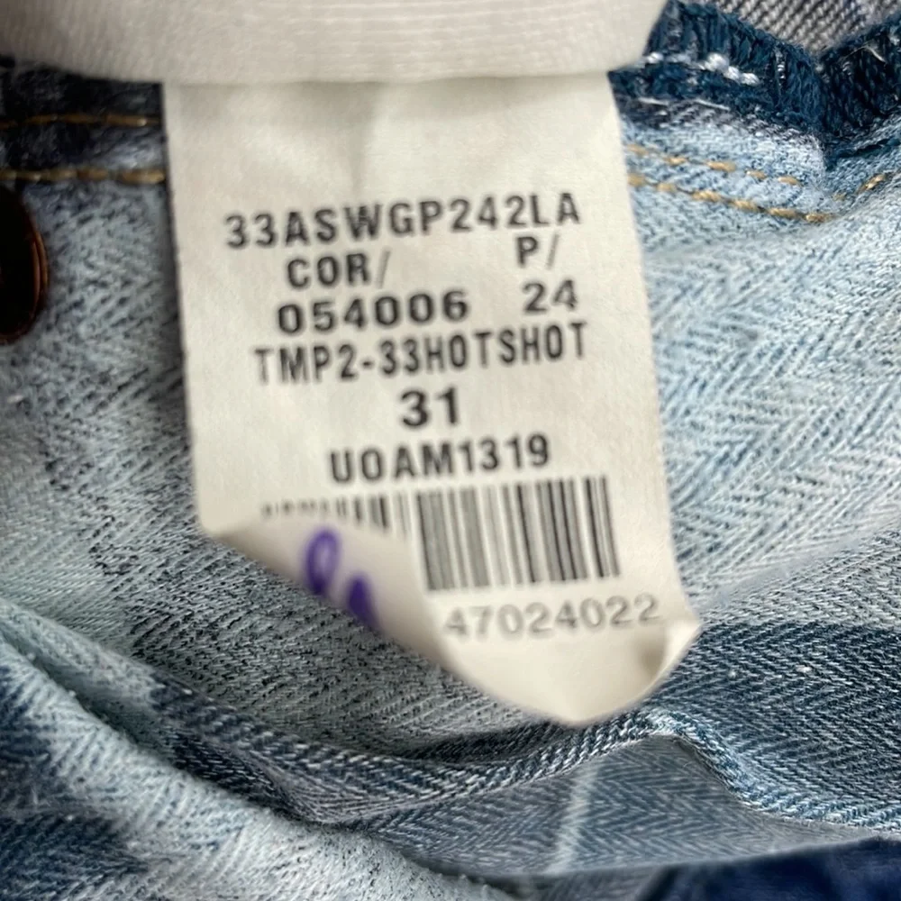 Anthropologie Pilcro and the Letterpress Denim Hotshot Shorts Size 31 - Picture 6 of 6